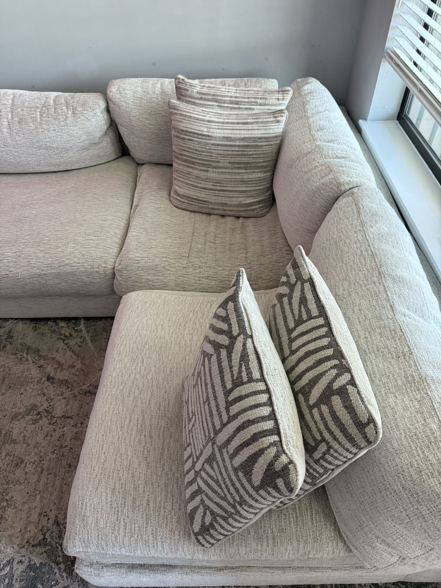 Lightly Used Bought New Sectional Couch