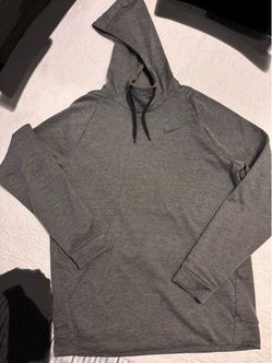 Nike Dri-Fit Pullover Hoodie Gray