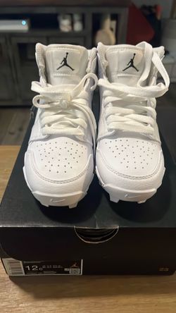 Jordan 1 Mid Youth Cleat 12C $50