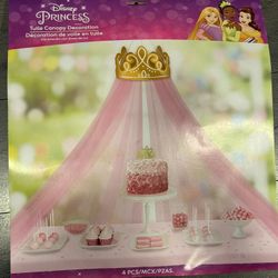 Princess Cake Canopy Decoration