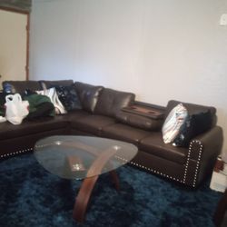 Sofa & End Table's...Like/Basically New,No Wear& Tear Barely Ever Sit On 