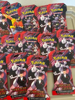Pokémon destin Rivals Booster sleeves