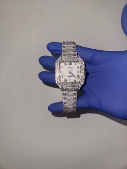 Moissanite Cartier Watch
