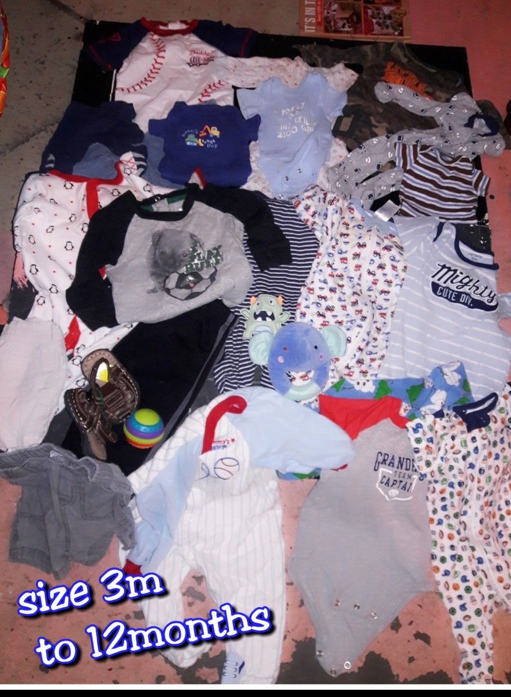 3month sz baby boy clothing lot