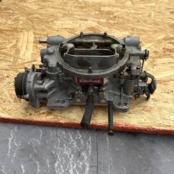 1406 Edelbrock carburetor with electric choke