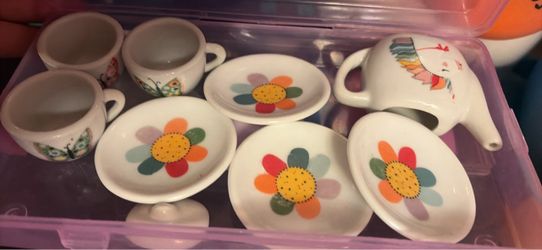 Kids mini tea set