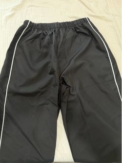 Black tracksuit pants