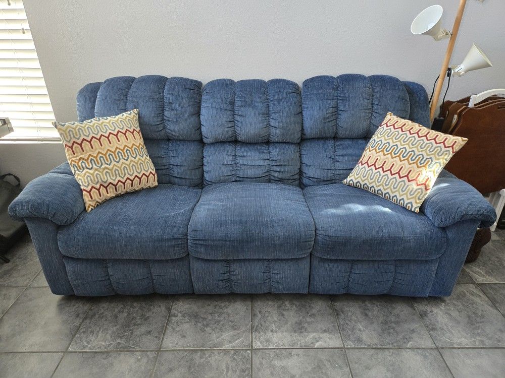 Blue Sofa