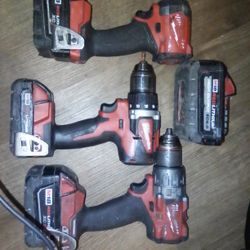 Milwaukee Tools And Batteries 