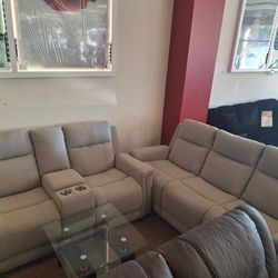 Sofa And Love Seat Reclinig 