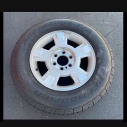 1 — 255/65r17 6x5.31 6x135 F150 Stock Rims Wheels And Tires!!!
