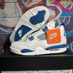 Jordan 4 Retro Military Blue 10,11.5 ,13 New Ds 