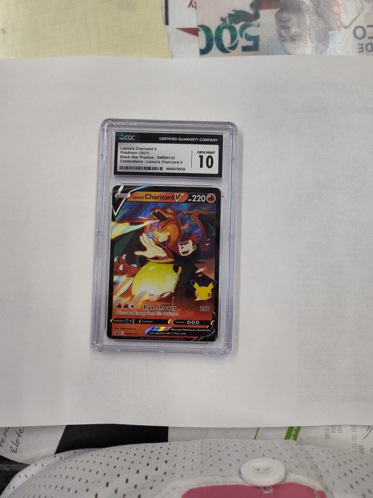 GRADED LANCES CHARIZARD V