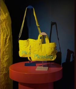Limited Edition Pleasing Pleasingland Harry Styles Yellow Bag Purse London Pop Up
