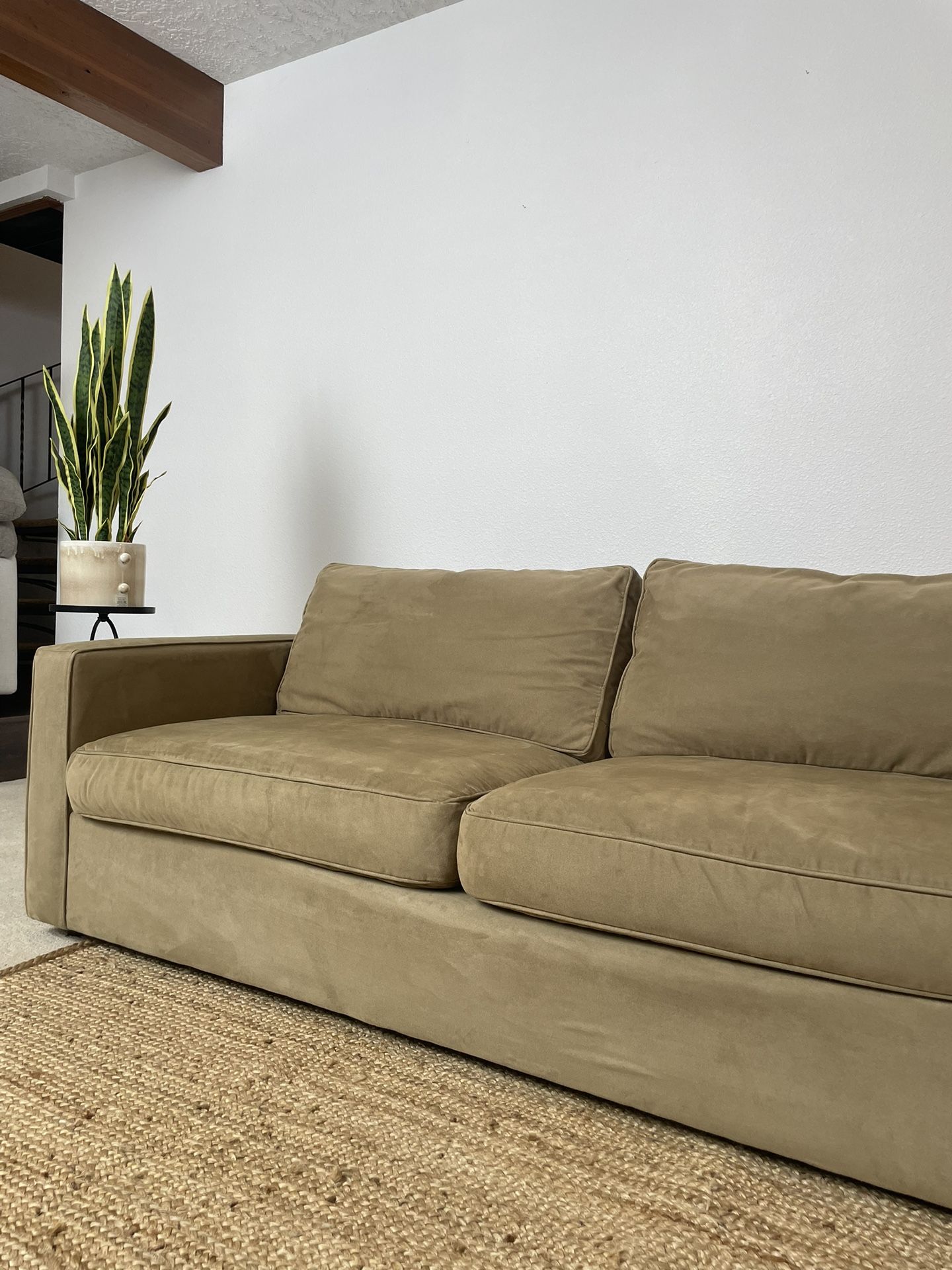 Make An Offer! Free Local Delivery - Room & Board Tan Sofa: Orig. $2,499