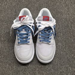 Nike Dunk Low QS Shoes Men Size 11 Silver Surfer Grey Metallic HF0391-001