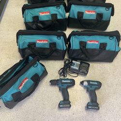 Makita 12v Cordless Drill And Impact  Combo (NEW) 