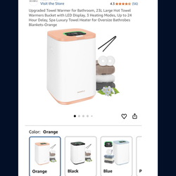 Upgraded Towel Warmer for Bathroom