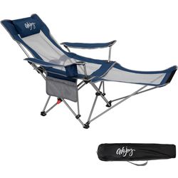 2-in-1 Reclining Camping Chair