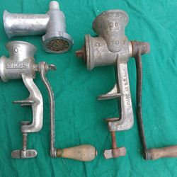 Antique Meat Grinders