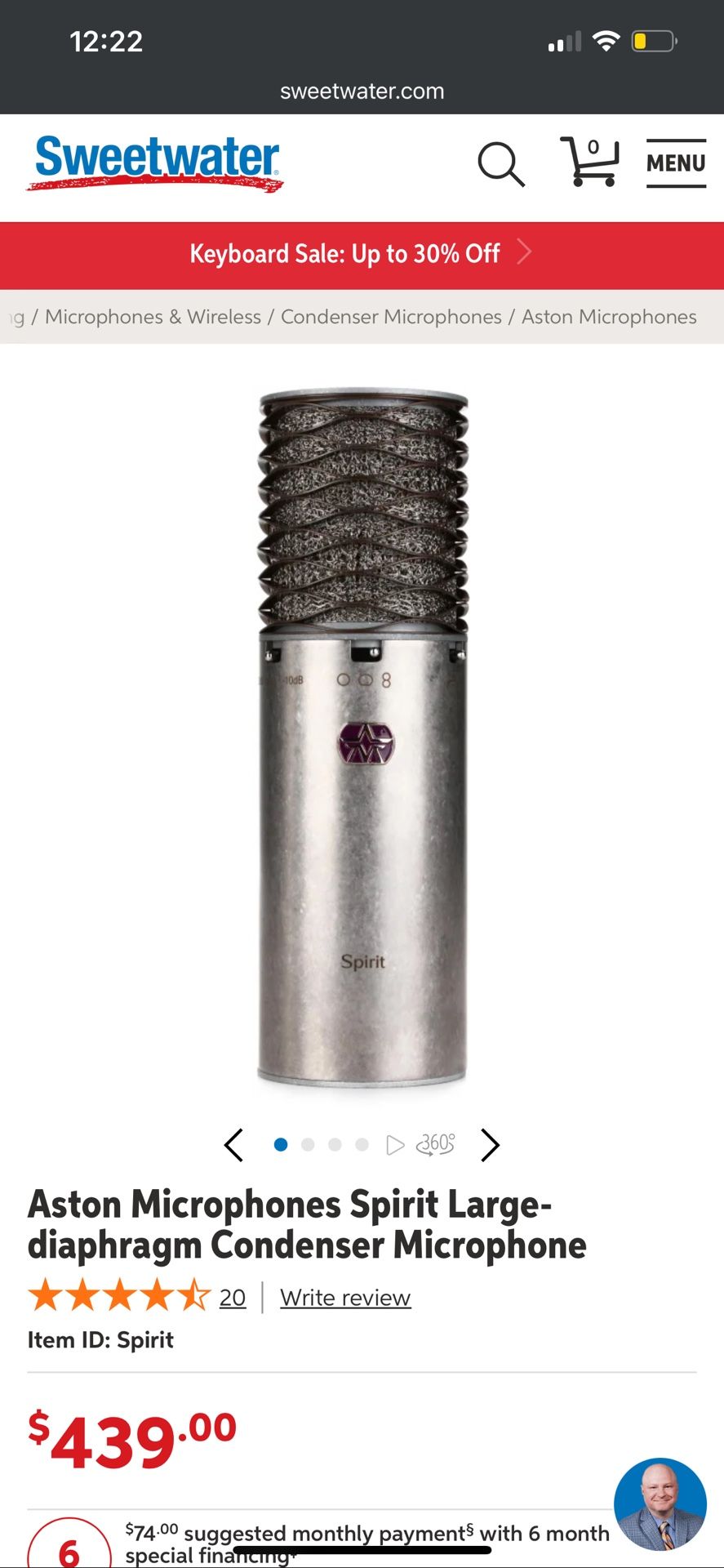 Aston Spirit Microphone