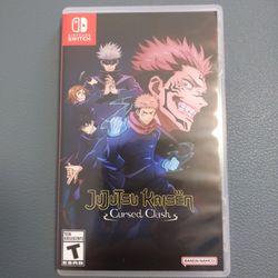 Jujutsu Kaisen Cursed Clash Nintendo Switch Game