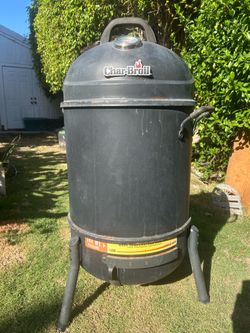 Char-Broil Bullet Charcoal Smoker with Cover