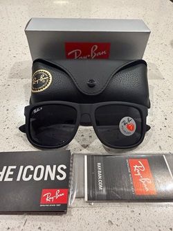 New RayBan Sunglasses RB4165 JUSTIN Polarized