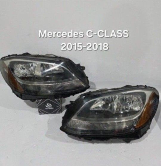 Mercedes Benz C-Class 2015-2018 Headlights