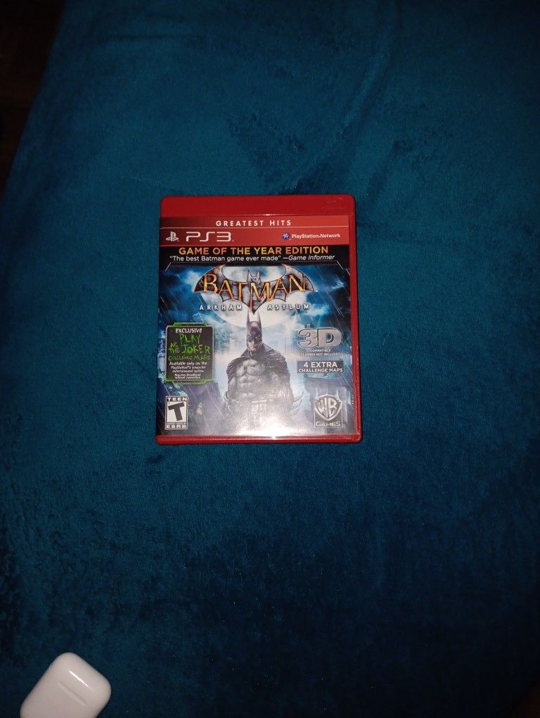 Ps3 Batman ArkhamAsylum