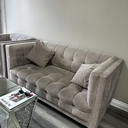 Loveseat And Armchair 