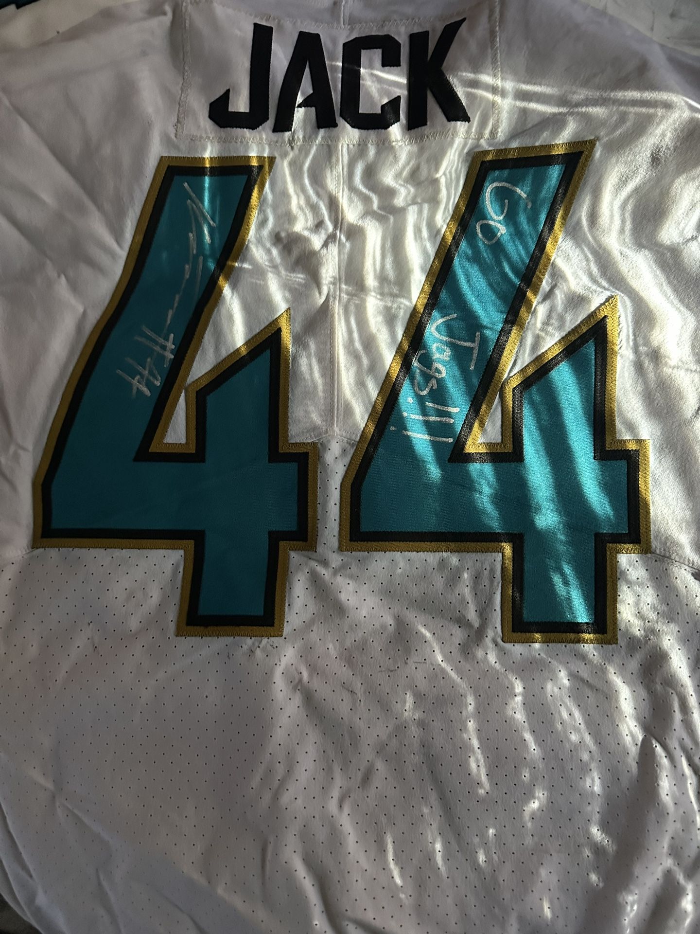 Myles Jack Game Worn Jersey