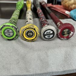 Easton Baseball Bats 29” & 31”