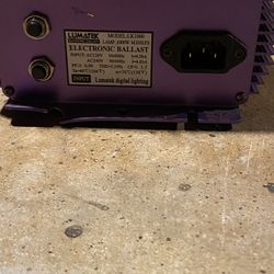 Lumatek 1000w HPS/MH Switchable Ballast 