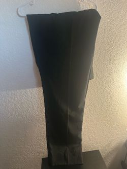 Men’s black slacks