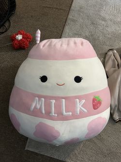 Strawberry Milk Plushie