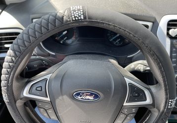 Leather With A Touch Of Bling Steering Wheel Cover