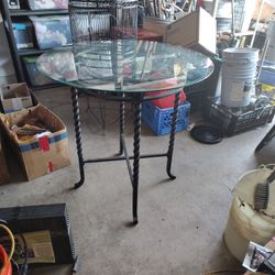 Table With Glass Top