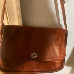 Mid Century Leather Purse