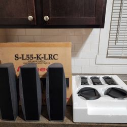 (3) Pioneer Surrond Sound Speaker System (New)