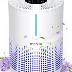 New-MOOKA M01 Air Purifiers for Bedroom Home 430 Sq.Ft