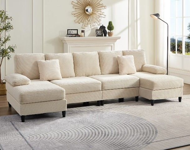 Zafly Sectional Sofa With Double Chase Brand New!!!!