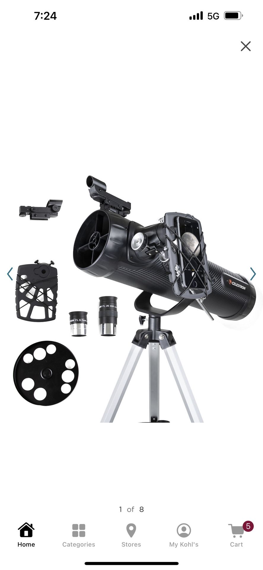 Celestron Smartphone Ready Telescope