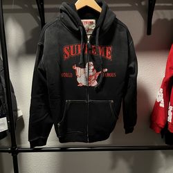Supreme x true religion zip up