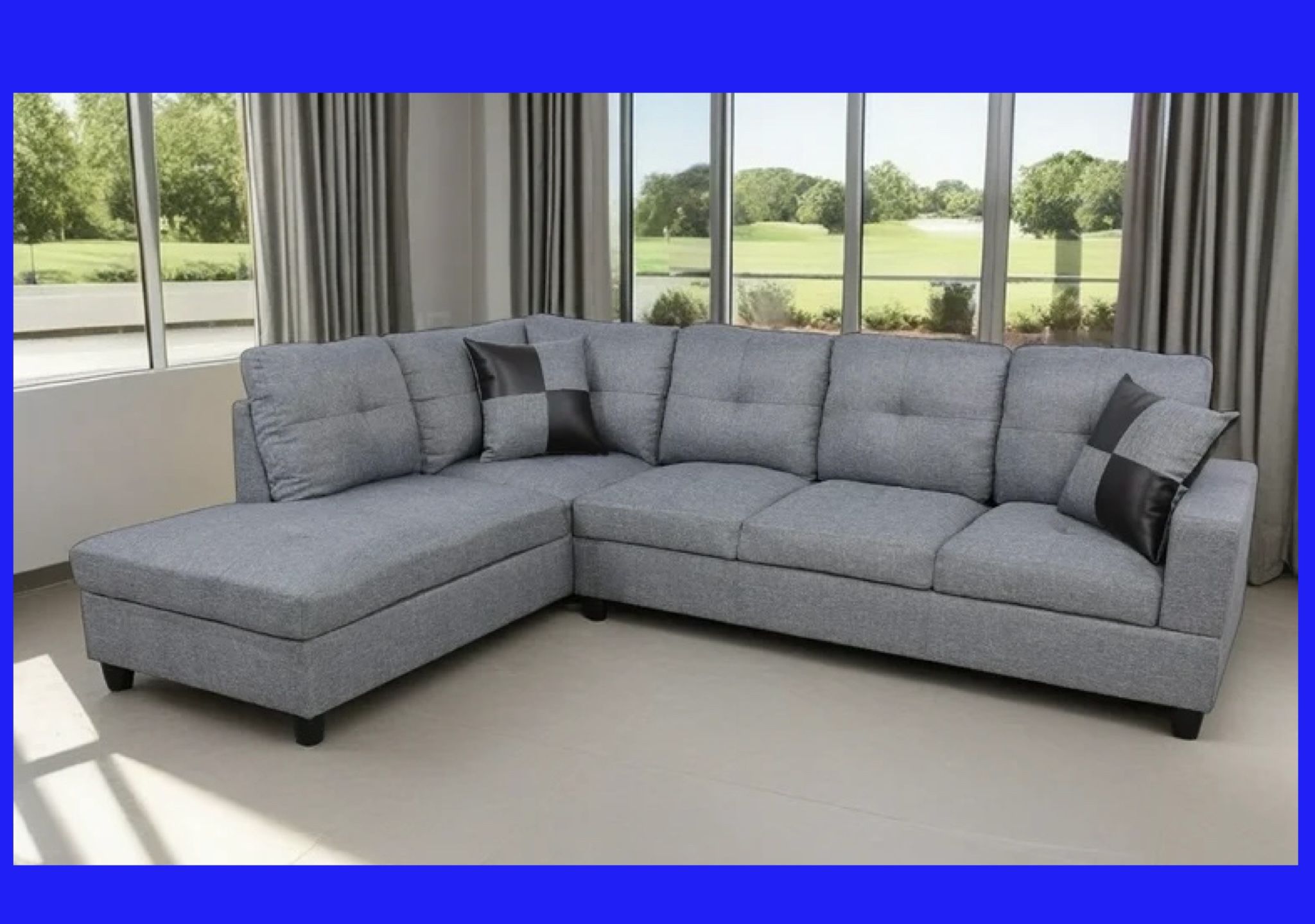 💫FREE DELIVERY💫Brand New Sectional Sofa Couch