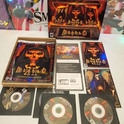 Diablo 2 II Battle Chest - 2001 PC Game, Strategy Guide, & Expansion Pack Video Game