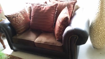 Sofa and Loveseat