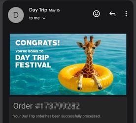 Day Trip Festival - 2-Day GA Ticket