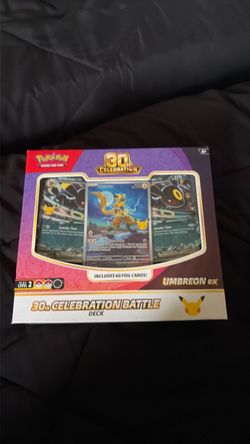 30th Celebration deck Umbreon ex and Espeon ex