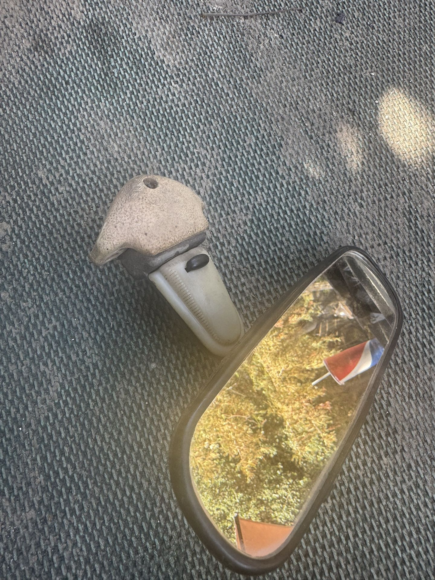 VW Karmann Rear View Mirror